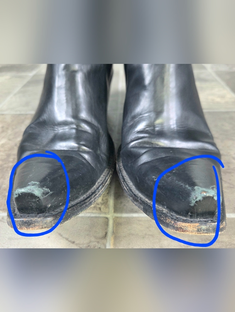 OLD GRINGO LEATHER SNIP TOE WESTERN CHELSEA ANKLE BOOTS. - Picture 8 of 12